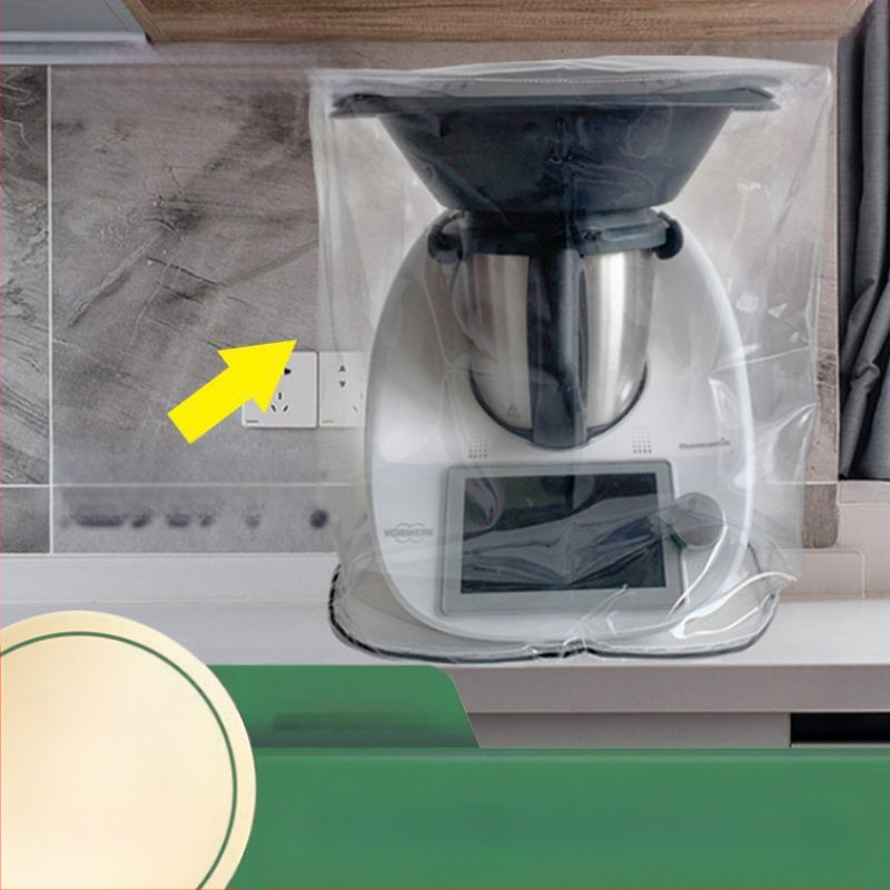 Skaidrus dulkių apsaugos dangtelis virtuvės įrangai (Medžiaga: Kita; Prekės ženklas: Kita; Nėra importo)