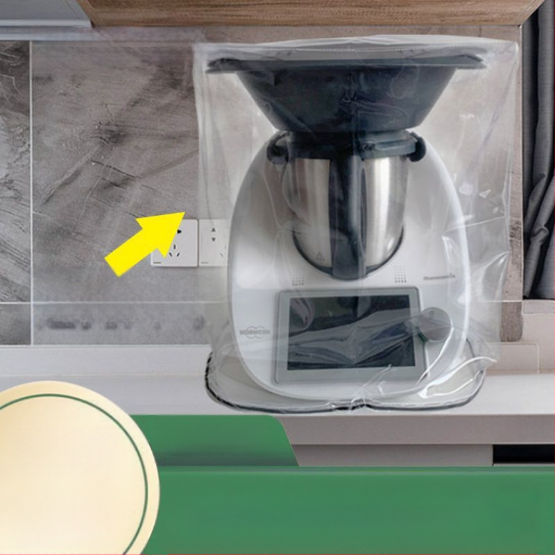 Skaidrus dulkių apsaugos dangtelis virtuvės įrangai (Medžiaga: Kita; Prekės ženklas: Kita; Nėra importo)