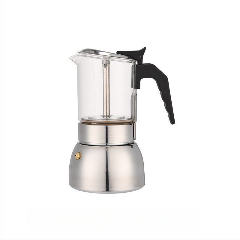 Италиански мока пот с двойна клапа • PP материал • Функция: Други • Без персонализация • Без лого