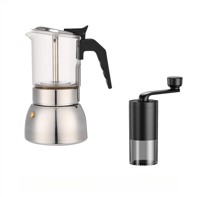 Италиански мока пот с двойна клапа • PP материал • Функция: Други • Без персонализация • Без лого