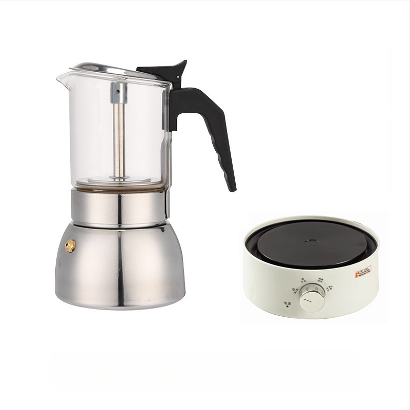 Италиански мока пот с двойна клапа • PP материал • Функция: Други • Без персонализация • Без лого