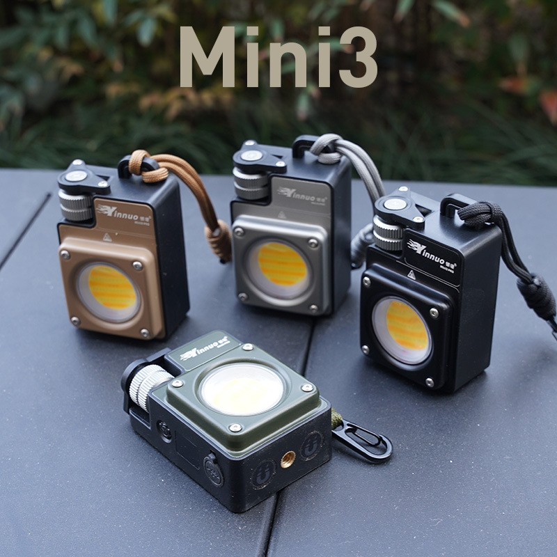 MINI3-PRO къмпинг лампа за открито, тактическа, нажежаема лампа, презареждаема батерия 18650