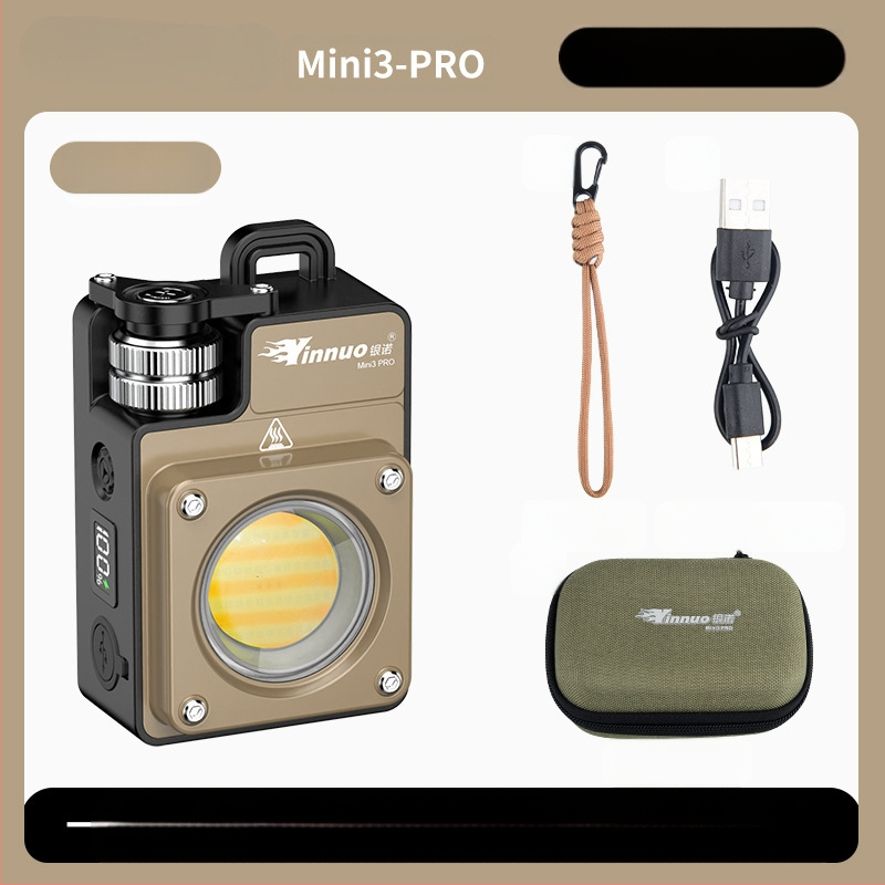 MINI3-PRO къмпинг лампа за открито, тактическа, нажежаема лампа, презареждаема батерия 18650