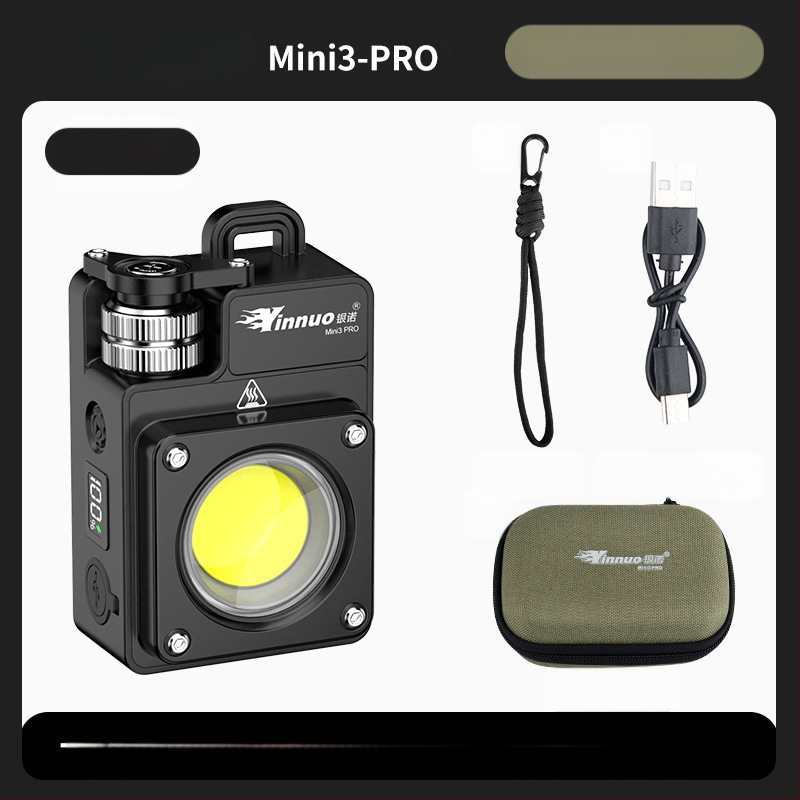 MINI3-PRO къмпинг лампа за открито, тактическа, нажежаема лампа, презареждаема батерия 18650