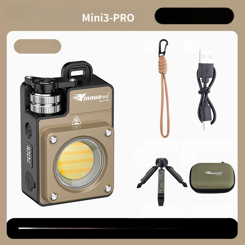 MINI3-PRO къмпинг лампа за открито, тактическа, нажежаема лампа, презареждаема батерия 18650