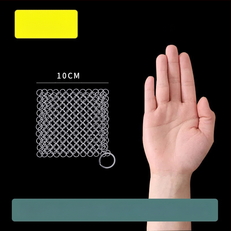 Μεταλλική βούρτσα καθαρισμού με σύρμα για κατσαρόλες, ανθεκτική σε υψηλές θερμοκρασίες, κατάλληλη για κουζίνα