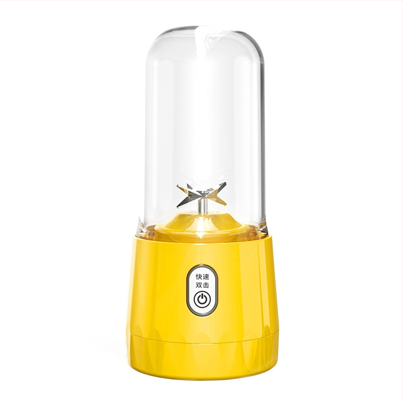 Nešiojamas sulčių spaudyklės puodelis, talpa 401–600 ml, galia 150 W, greitis 15001–18000 rpm, daugiau nei penki peiliai, įmontuota baterija