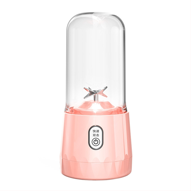 Nešiojamas sulčių spaudyklės puodelis, talpa 401–600 ml, galia 150 W, greitis 15001–18000 rpm, daugiau nei penki peiliai, įmontuota baterija