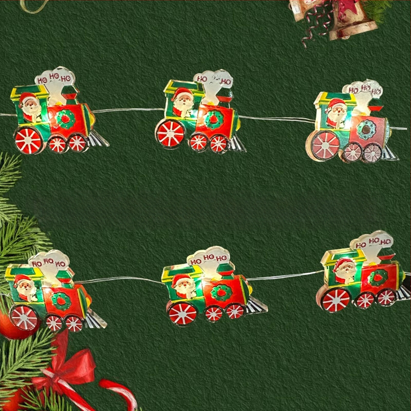 Коледни светлини на медна жица, 30 светодиода, IP44, захранване с батерия, 5000K, 50000 ч. живот