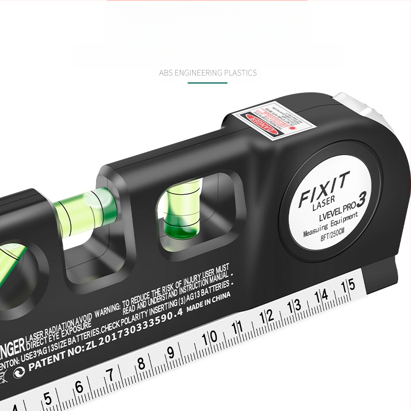 Лазерен нивелир с инфрачервена прецизност, силно магнитно задържане, за домашна употреба, хоризонтален нивелир