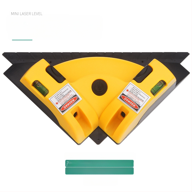 Лазерен нивелир с инфрачервена прецизност, силно магнитно задържане, за домашна употреба, хоризонтален нивелир