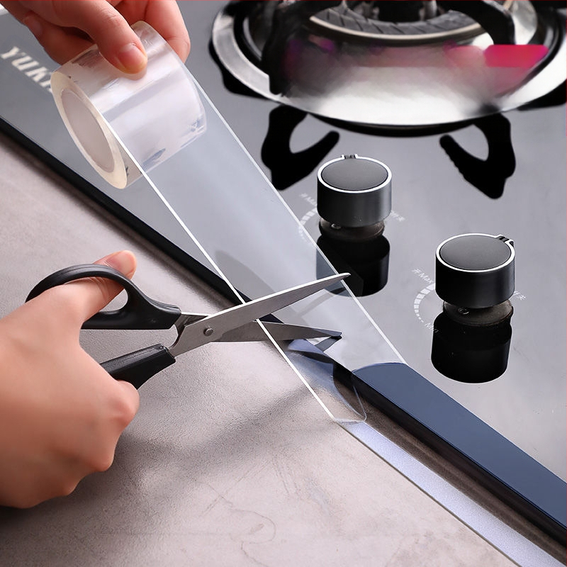 Уплътнителна лента за кухненски и мивни фуги, мухъл-устойчива, водоустойчива, влагоустойчива, запълва пролуките