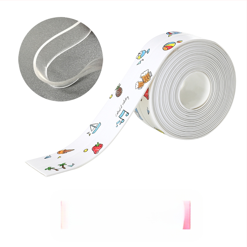 Уплътнителна лента за кухненски и мивни фуги, мухъл-устойчива, водоустойчива, влагоустойчива, запълва пролуките