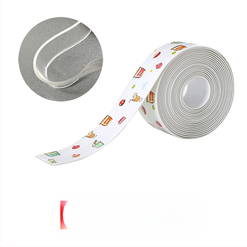 Уплътнителна лента за кухненски и мивни фуги, мухъл-устойчива, водоустойчива, влагоустойчива, запълва пролуките