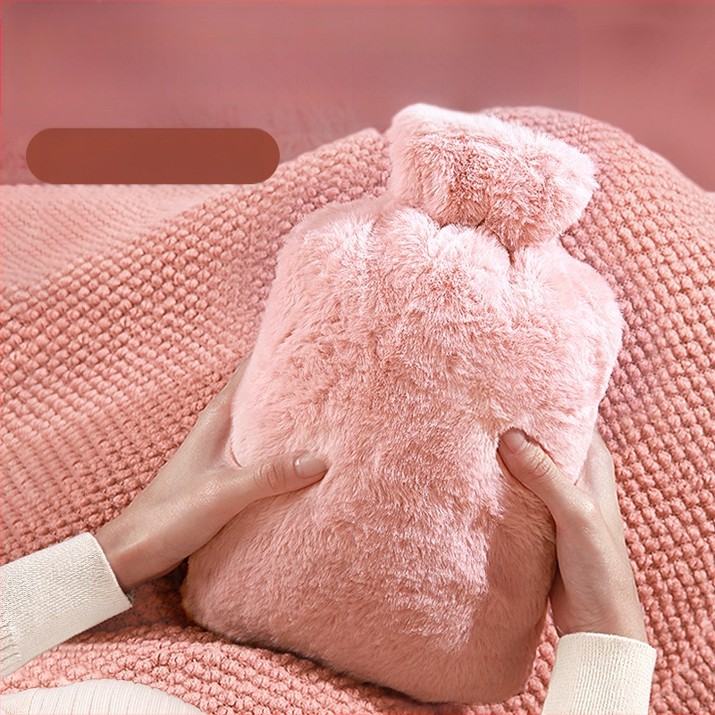 Karšto vandens buteliukas su didelio tankio PVC, šildymas pripildant vandeniu, daugiafunkcinis rankoms ir pilvo sričiai, karštas/šaltas naudojimas, šiuolaikiškas paprastas stilius