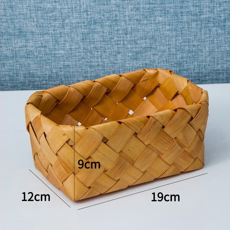 Välise piknikukorvi rotangist ja bambusest konstruktsioon, kaasaskantav hoiukorv