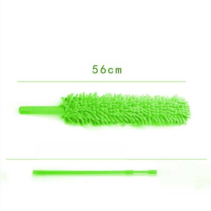 Dust Duster από chenille, ευέλικτος, τηλεσκοπικός, επίπεδη κεφαλή