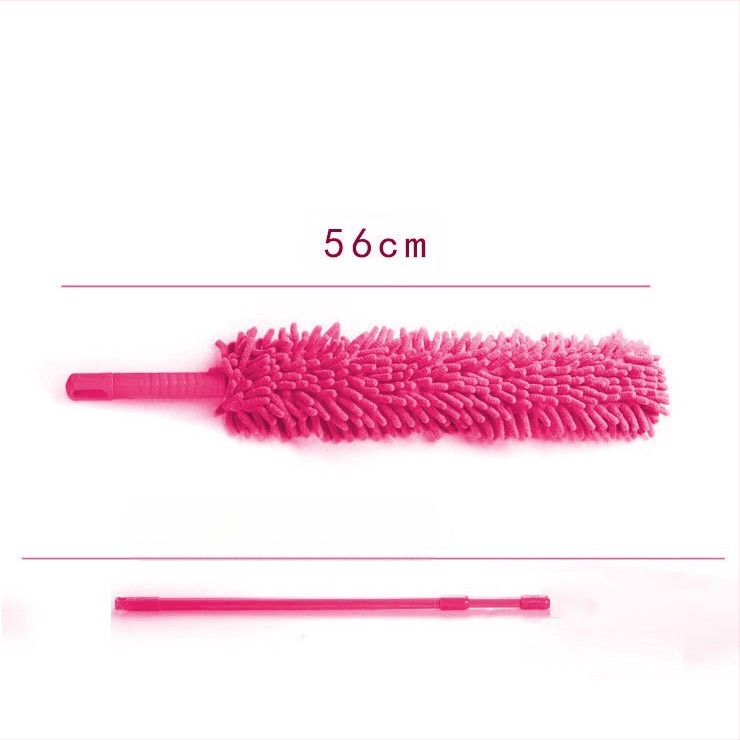 Dust Duster από chenille, ευέλικτος, τηλεσκοπικός, επίπεδη κεφαλή