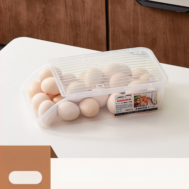 Кутия за съхранение в хладилник, хранителна пластмаса, запазва свежест, уплътнява, модерен минималистичен дизайн