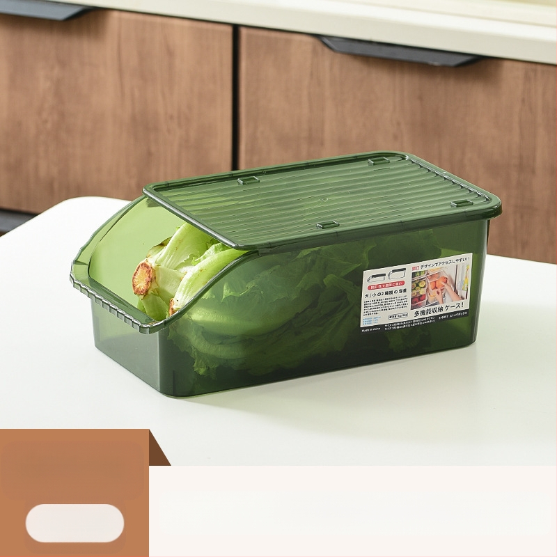Кутия за съхранение в хладилник, хранителна пластмаса, запазва свежест, уплътнява, модерен минималистичен дизайн