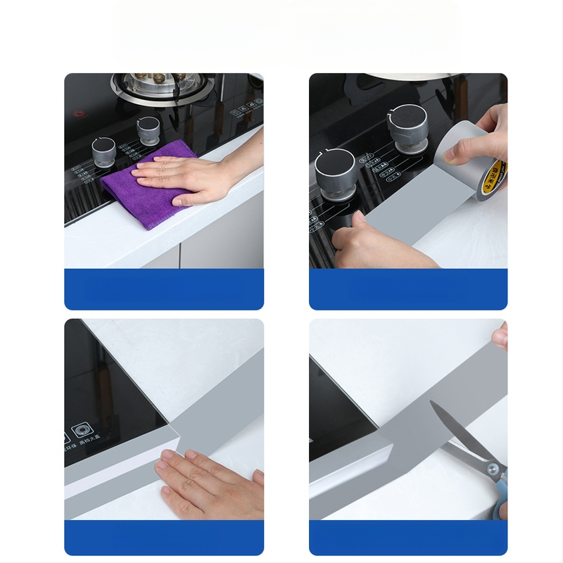 Ταινία σφράγισης για κουζίνα και μπάνιο — αδιάβροχη, αντιμυκητιακή, ανθεκτική σε λάδι, στεγανοποίηση άκρων, προστασία από την υγρασία. Υλικό: Μέταλλο; Εισαγωγή: Όχι; Προέλευση: Άλλο; Συσκευασία: Άλλη