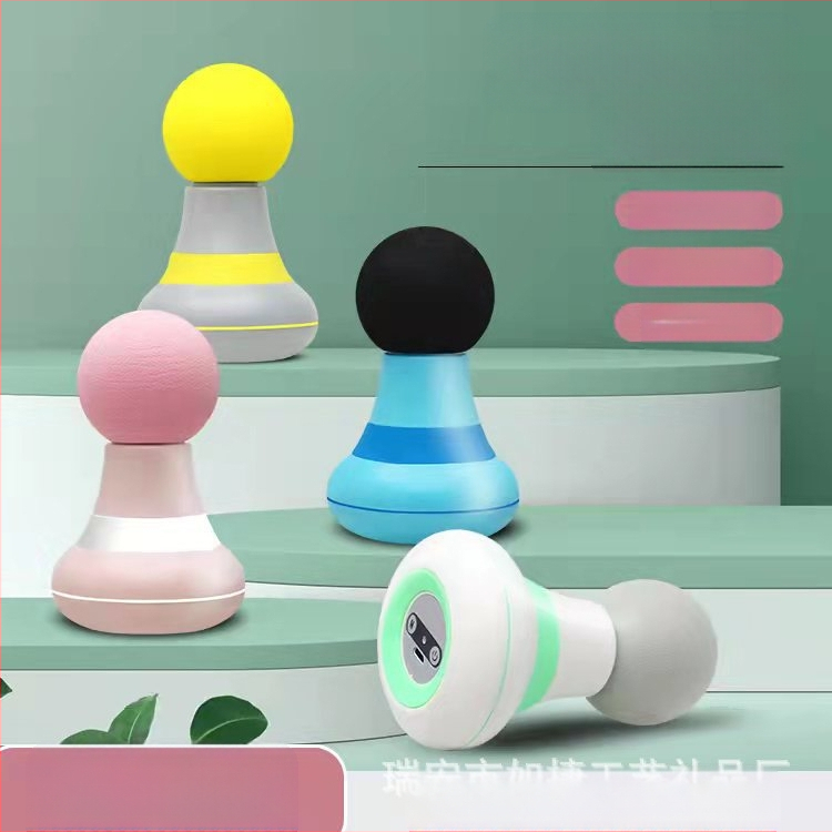 Mini fasija masāžieris muskuļu relaksācijai – USB barošana, modelis RJ-R088, viena masāžas galva, piemērots kaklam, mugurai, gurniem, kājām un pēdām, sitiena un klauvēšanas tehnikas