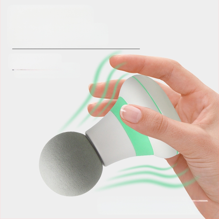 Mini fascia masažuoklis raumenų atsipalaidavimui – USB maitintimas, modelis RJ-R088, viena masažo galvutė, tinkama kaklui, nugarai, šlaunims, kojoms ir pėdoms, mušimo ir bakstelėjimo technikos