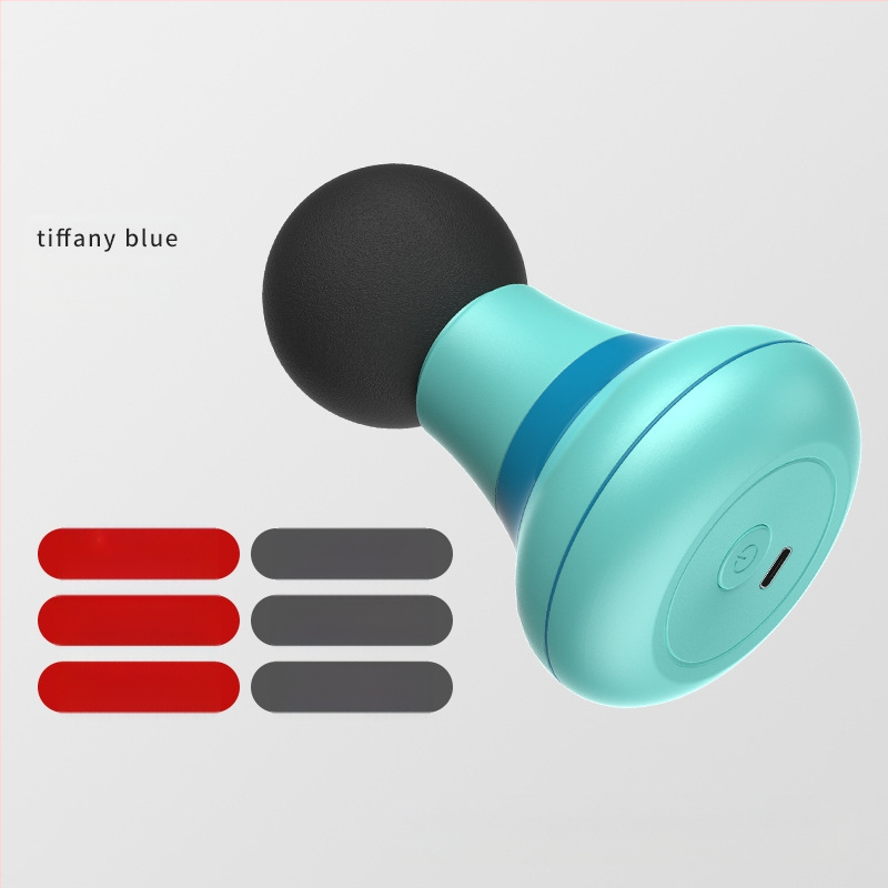 Mini fascia masažuoklis raumenų atsipalaidavimui – USB maitintimas, modelis RJ-R088, viena masažo galvutė, tinkama kaklui, nugarai, šlaunims, kojoms ir pėdoms, mušimo ir bakstelėjimo technikos