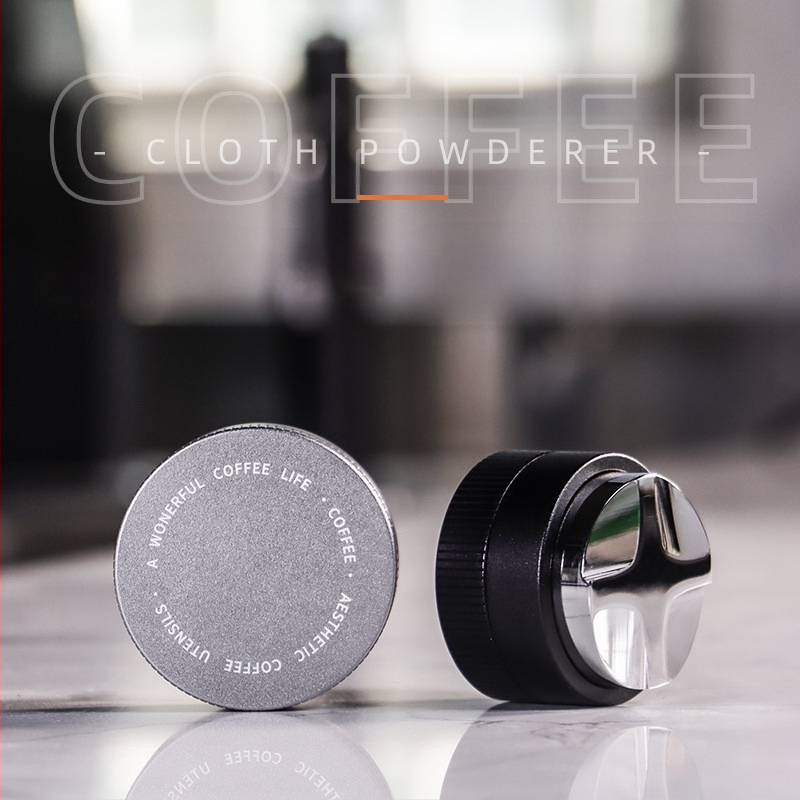 Nerūdijančio plieno gravitacinis espresso tampas, reguliuojamas aukštis, 390 g