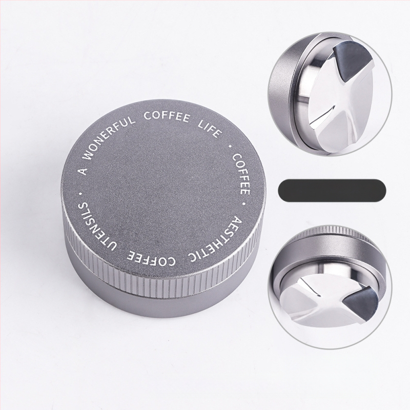 Nerūdijančio plieno gravitacinis espresso tampas, reguliuojamas aukštis, 390 g