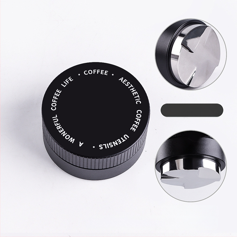 Nerūdijančio plieno gravitacinis espresso tampas, reguliuojamas aukštis, 390 g