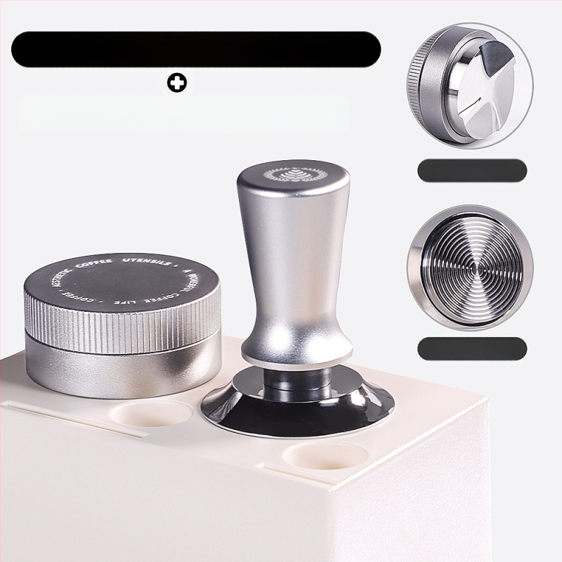 Nerūdijančio plieno gravitacinis espresso tampas, reguliuojamas aukštis, 390 g