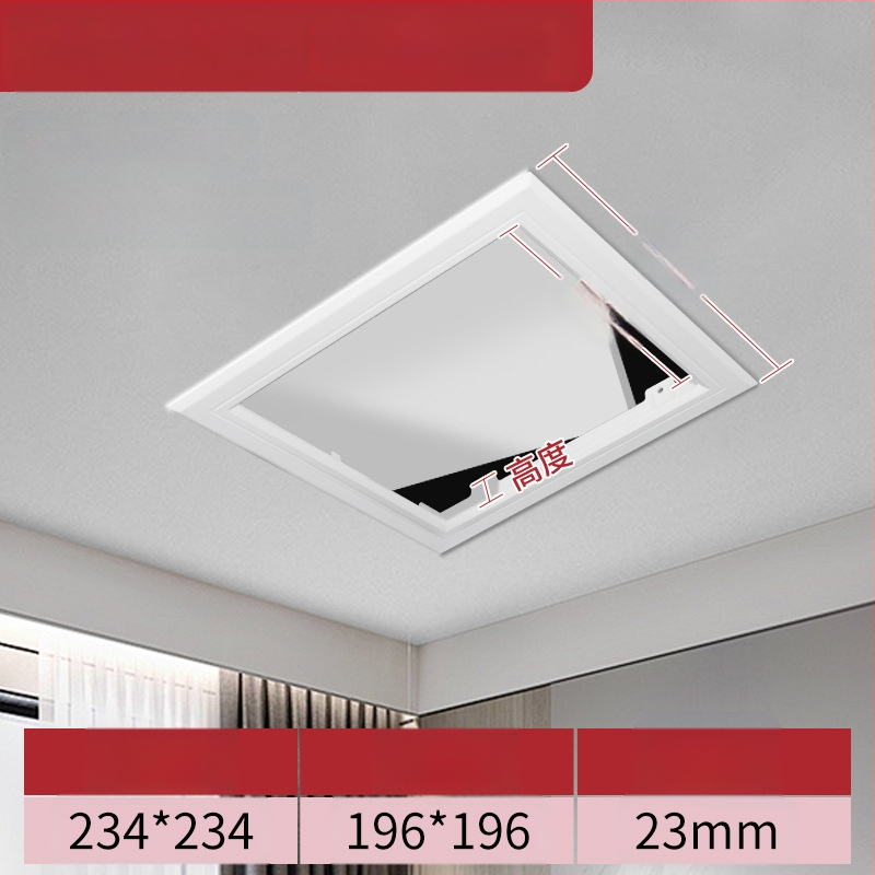 ABS lubų prieigos plokštė HVAC vamzdžiams, atviro tipo