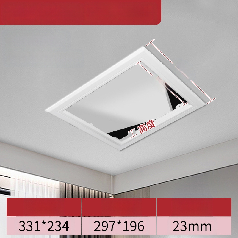 ABS lubų prieigos plokštė HVAC vamzdžiams, atviro tipo