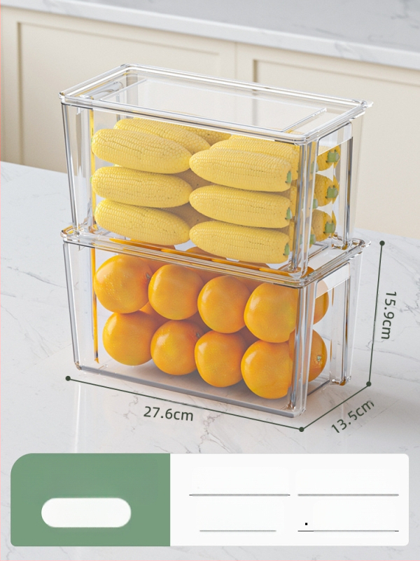 Хладилник органайзер кутия с дренаж, материал: коприна цветя, марка Mink