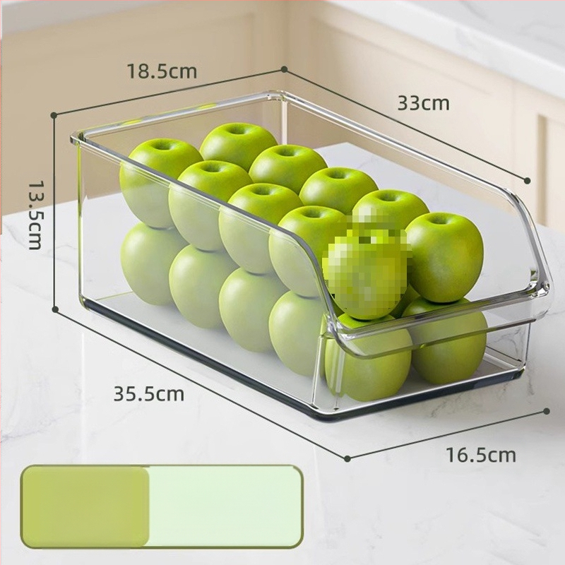 Хладилник органайзер кутия с дренаж, материал: коприна цветя, марка Mink