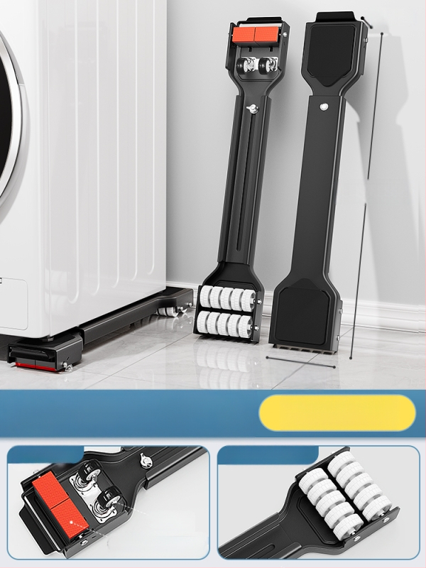 Universali judama pagrindė su pasukamaisiais ratais sunkiojo baldų ir šaldytuvų pervežimui