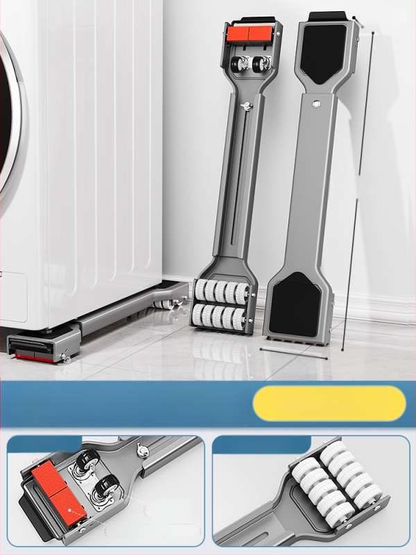 Universali judama pagrindė su pasukamaisiais ratais sunkiojo baldų ir šaldytuvų pervežimui