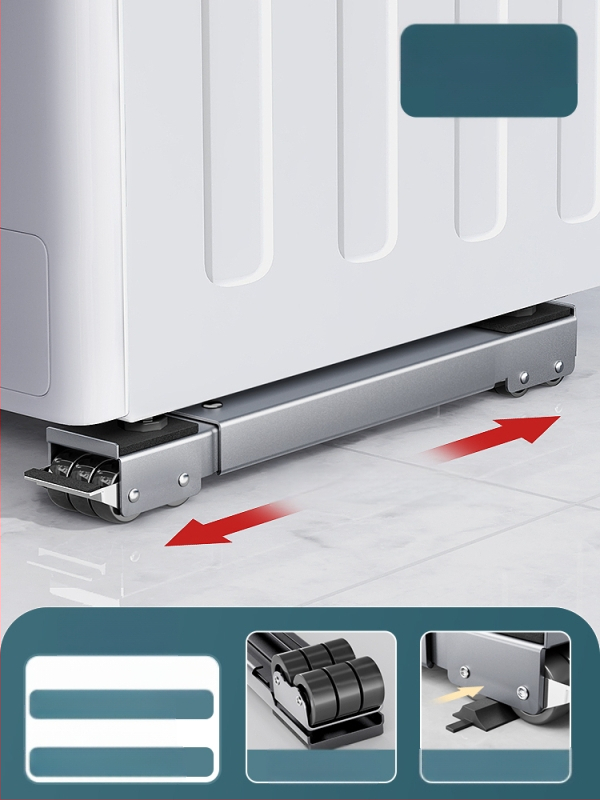 Universali judama pagrindė su pasukamaisiais ratais sunkiojo baldų ir šaldytuvų pervežimui