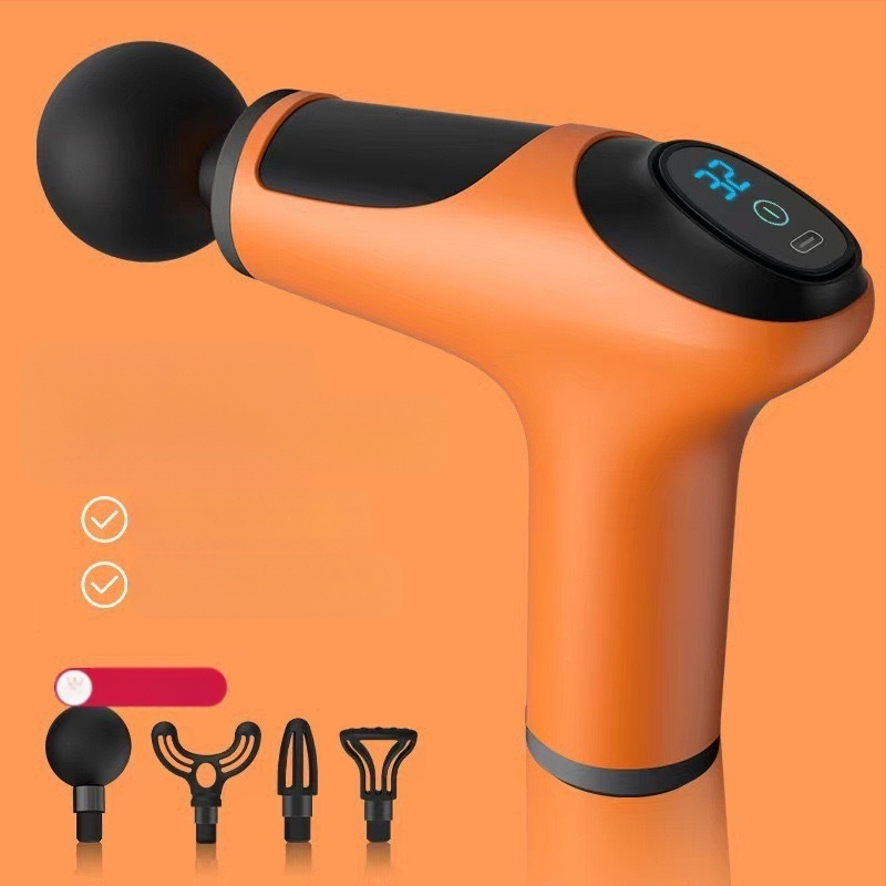 Fascialinis masažinis pistoletas kaklui, juosmeniui, klubams, kojoms, nugarai ir pėdai – įkraunamas, daug greičių, mechaninis valdymas, modeliai: 828/888/858/818