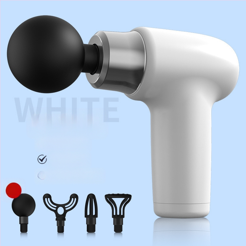 Fascialinis masažinis pistoletas kaklui, juosmeniui, klubams, kojoms, nugarai ir pėdai – įkraunamas, daug greičių, mechaninis valdymas, modeliai: 828/888/858/818