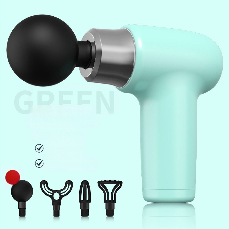 Fascialinis masažinis pistoletas kaklui, juosmeniui, klubams, kojoms, nugarai ir pėdai – įkraunamas, daug greičių, mechaninis valdymas, modeliai: 828/888/858/818