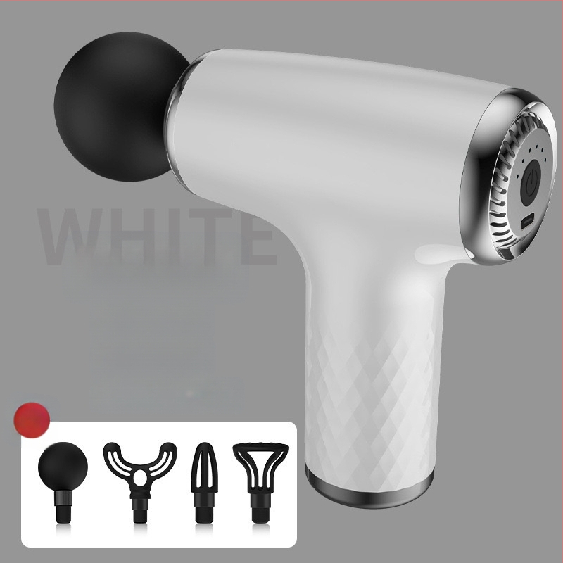 Fascialinis masažinis pistoletas kaklui, juosmeniui, klubams, kojoms, nugarai ir pėdai – įkraunamas, daug greičių, mechaninis valdymas, modeliai: 828/888/858/818