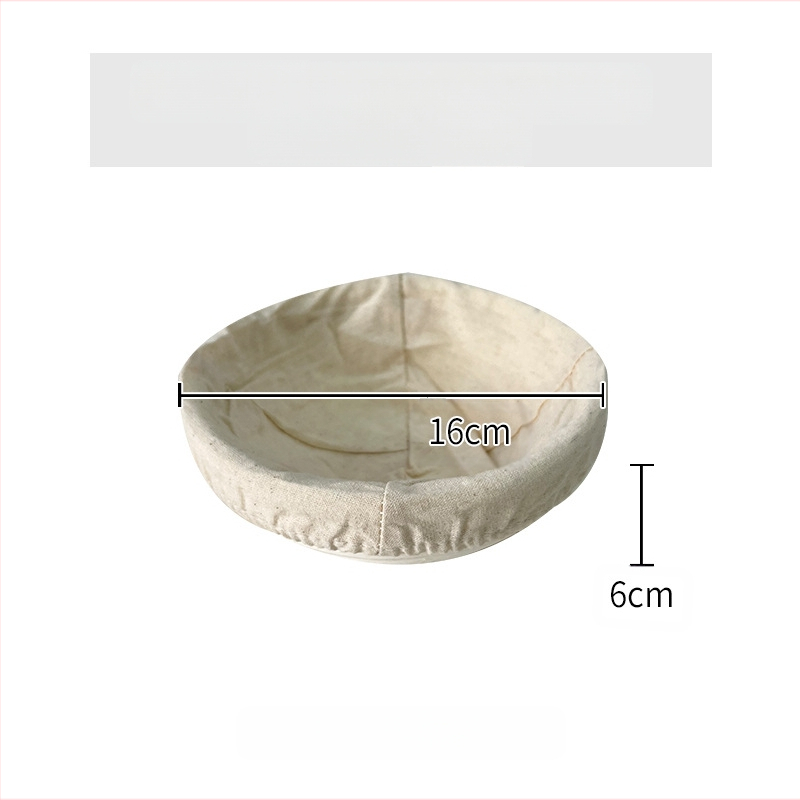 Rataninis duonos fermentacijos krepšys Europos stiliuje – kepimui ir laikymui, modernus minimalistinis stilius, kilmė: Vietnamas