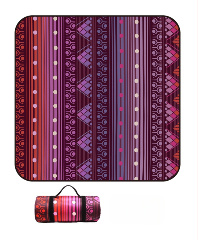 Piknik takaró flanelből és alumíniumfóliával, vízálló és nedvességálló, több személyes használatra, súly 1000 g