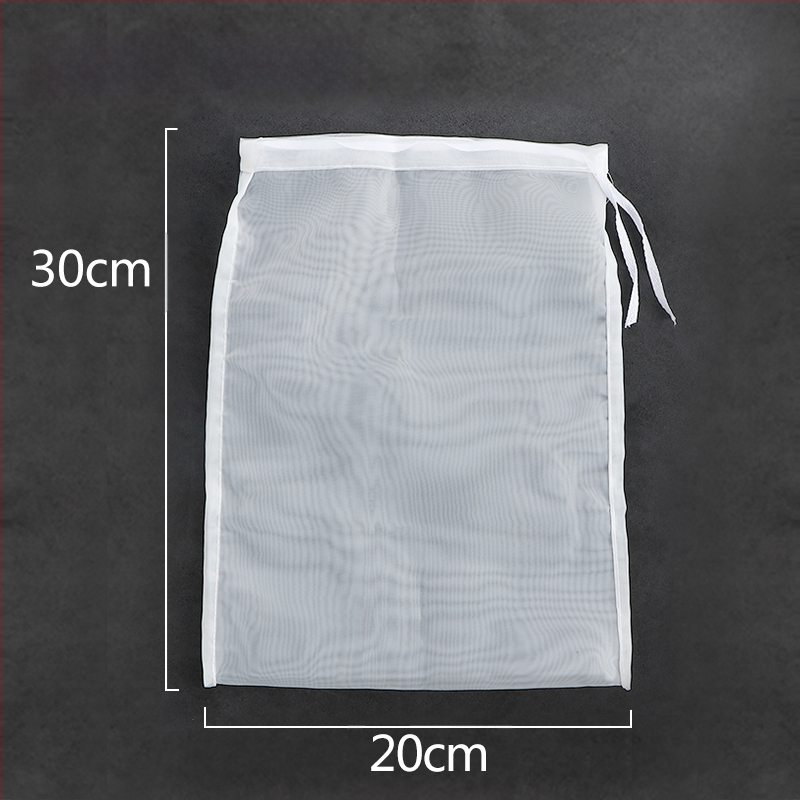 Sojų pieno filtravimo maišelis, ultra plona nailono tinkle, maisto kokybė, aukštos temperatūros atsparumas