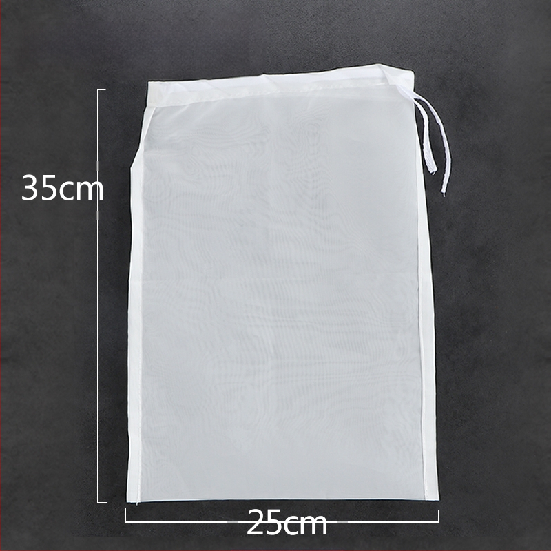 Sojų pieno filtravimo maišelis, ultra plona nailono tinkle, maisto kokybė, aukštos temperatūros atsparumas