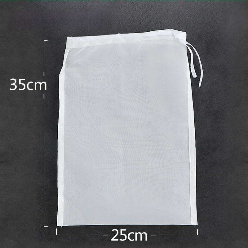 Sojų pieno filtravimo maišelis, ultra plona nailono tinkle, maisto kokybė, aukštos temperatūros atsparumas