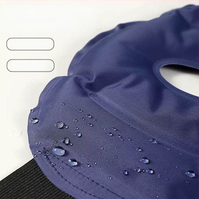 Следоперативна торбичка за лед за коляно и глезен за студено и топло лечение, повторно използваема, с връзка, найлон-гел