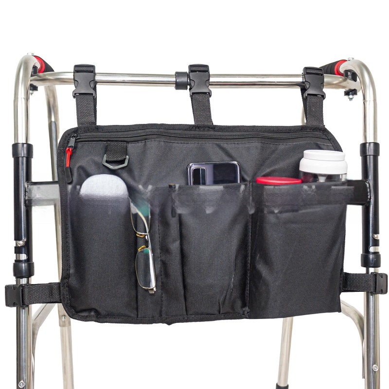 WPB – чанта за висящо съхранение за проходилка и инвалидна количка, 600D оксфорд плат, дневно съхранение, пътуване, модерен минималистичен стил